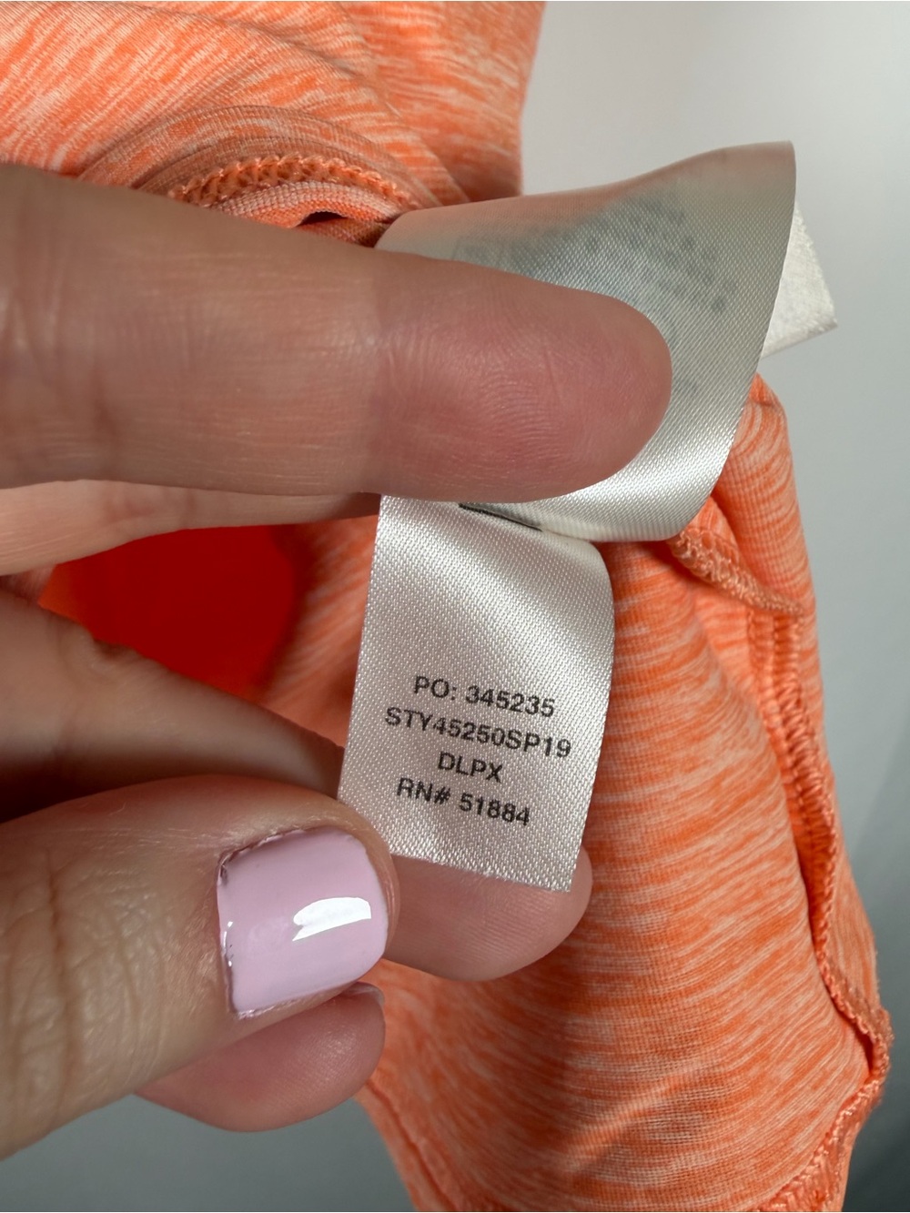 Patagonia Capilene Cool Daily UPF Orange Heather Trail Running Graphic Tee - Picture 6 of 8